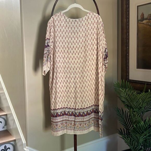 Tunic Tasseled Tie Tunic Dress XL - Picture 6 of 7